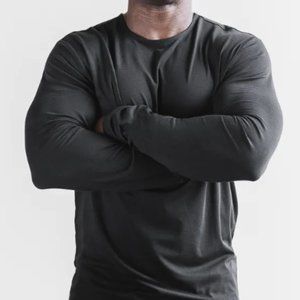 NoBull MEN'S LIGHTWEIGHT LONG SLEEVE TEE sz XL